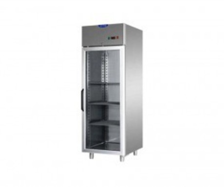 Frižider INOX  Tecnodom 700 lit staklena vrata