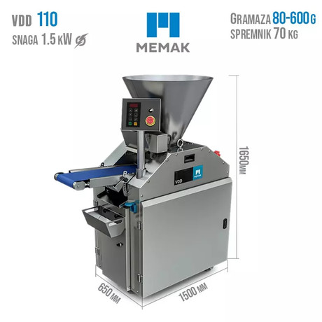 delilice-za-testo/delilica-za-testo-memak-VDD-110-za-proizvodnju