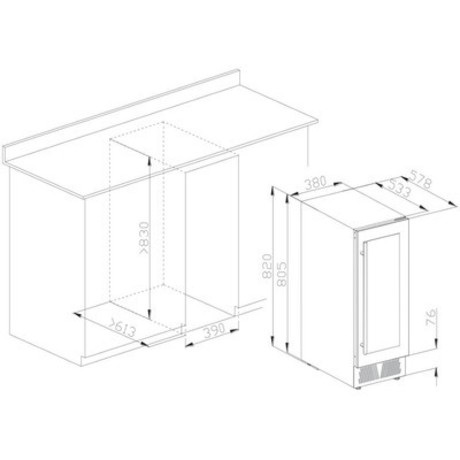 rashladne-vitrine-za-vino-mini/vitrino-za-vino-gz-50-b-crna